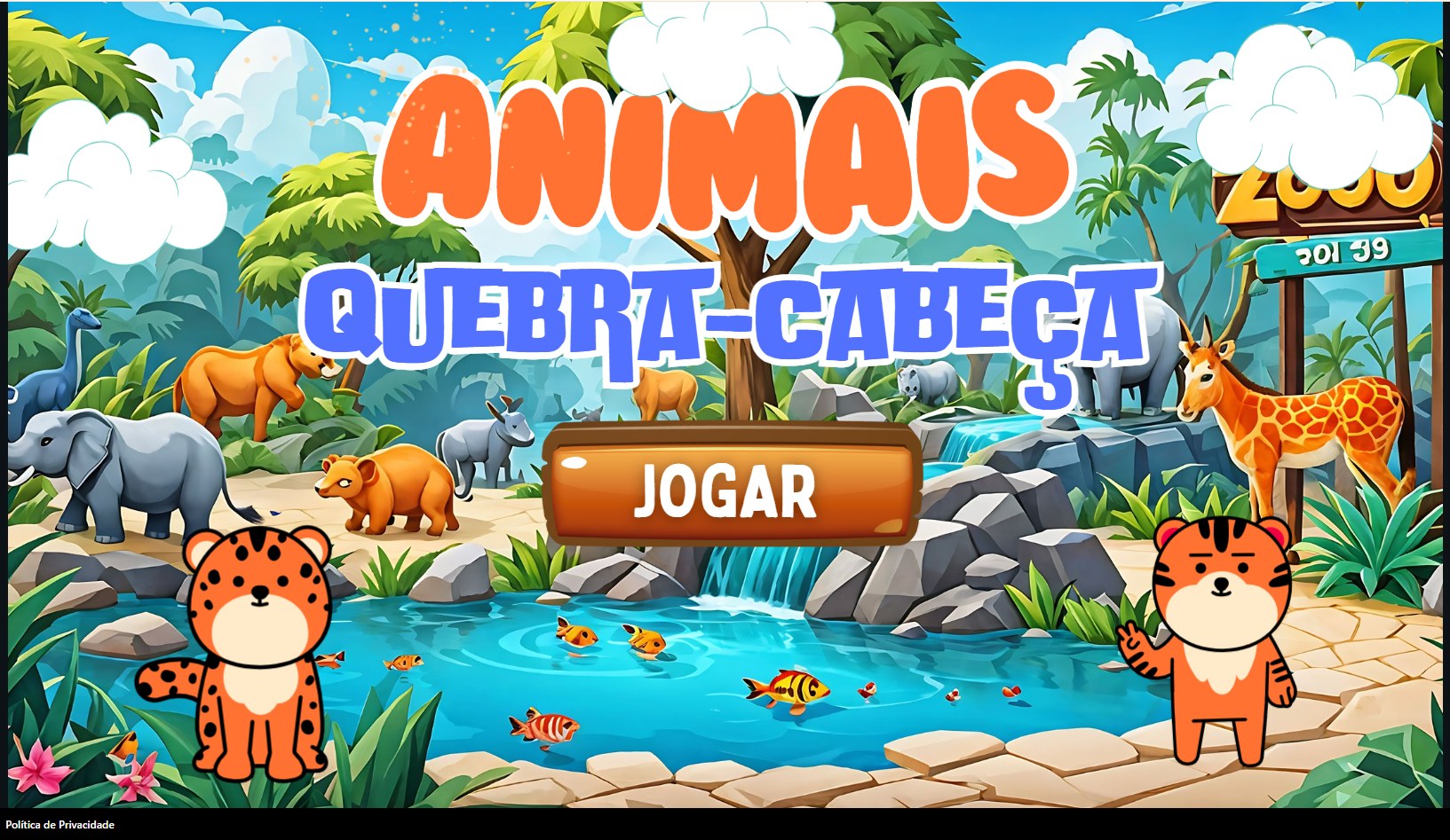 Animais Quebra-Cabeça