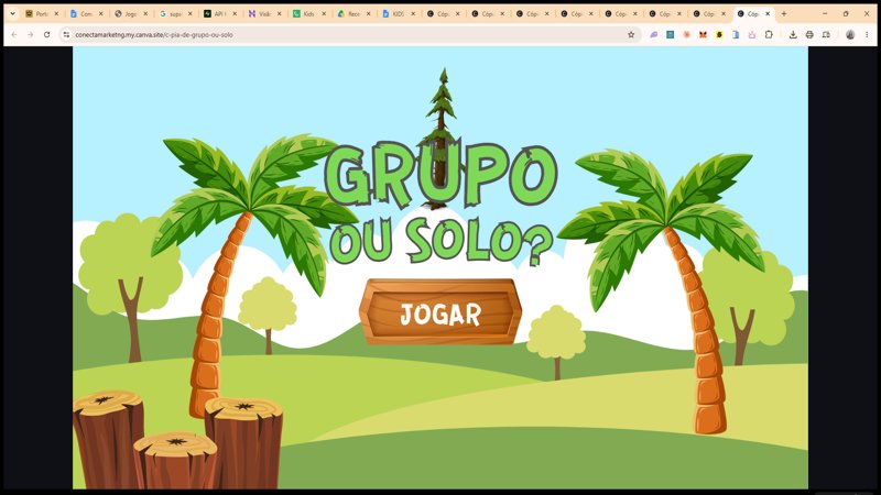 Grupo ou Solo